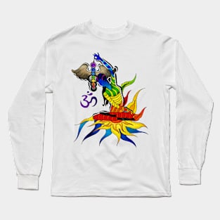 Yoga Chakra Om Long Sleeve T-Shirt